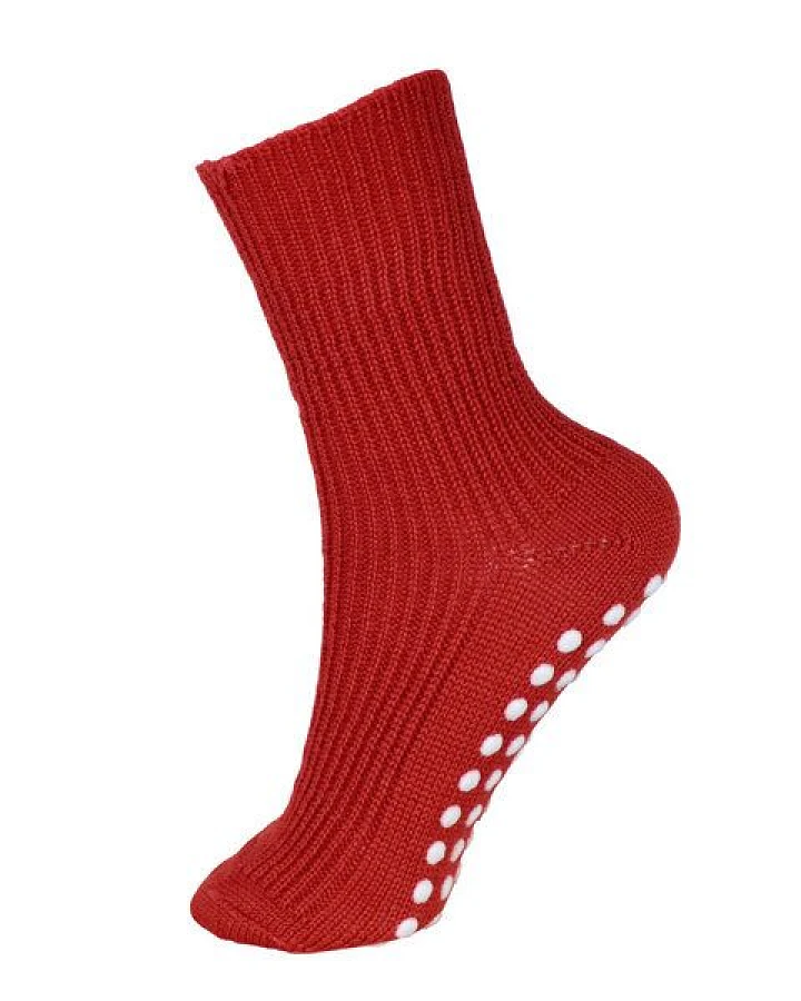 Hirsch Natur Baby Kinder Grobstrick Stopper Socken kbT Wolle