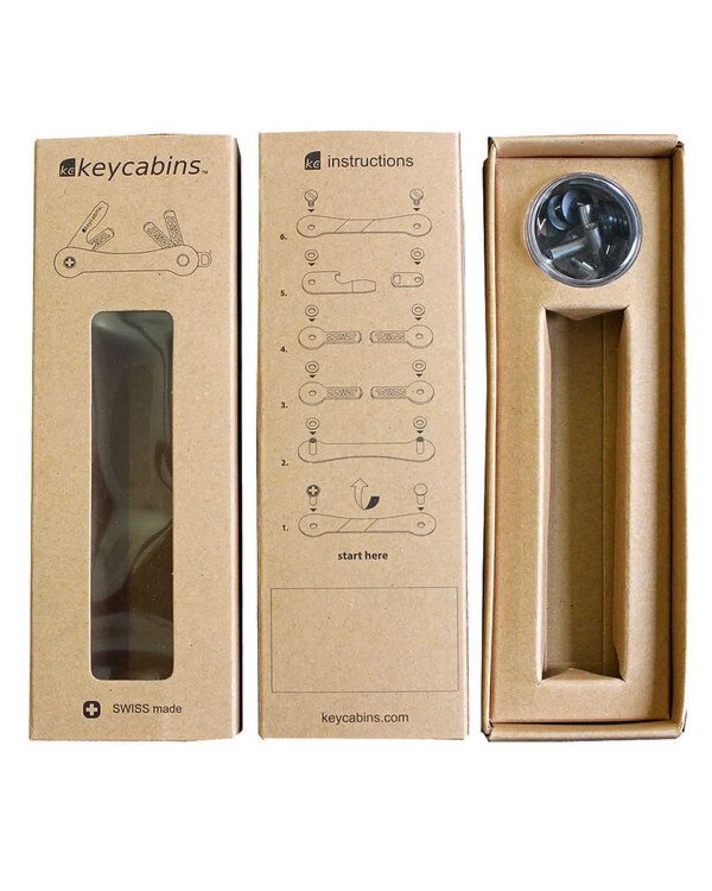 keycabins Schlüsselhalter Aluminium – Ansicht 3
