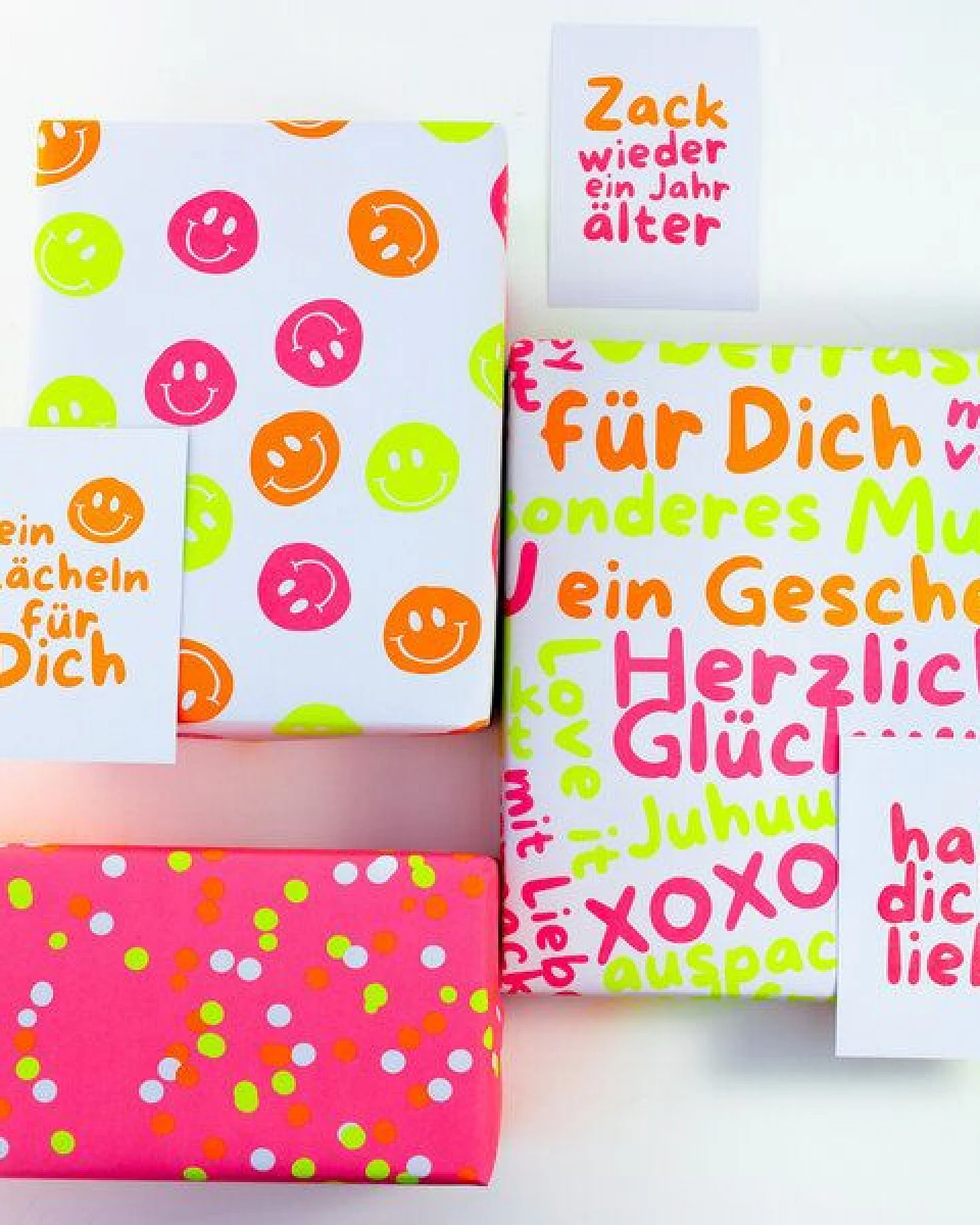 Bow & Hummingbird Postkarte "hab dich lieb" aus Recyclingpapier – Ansicht 3