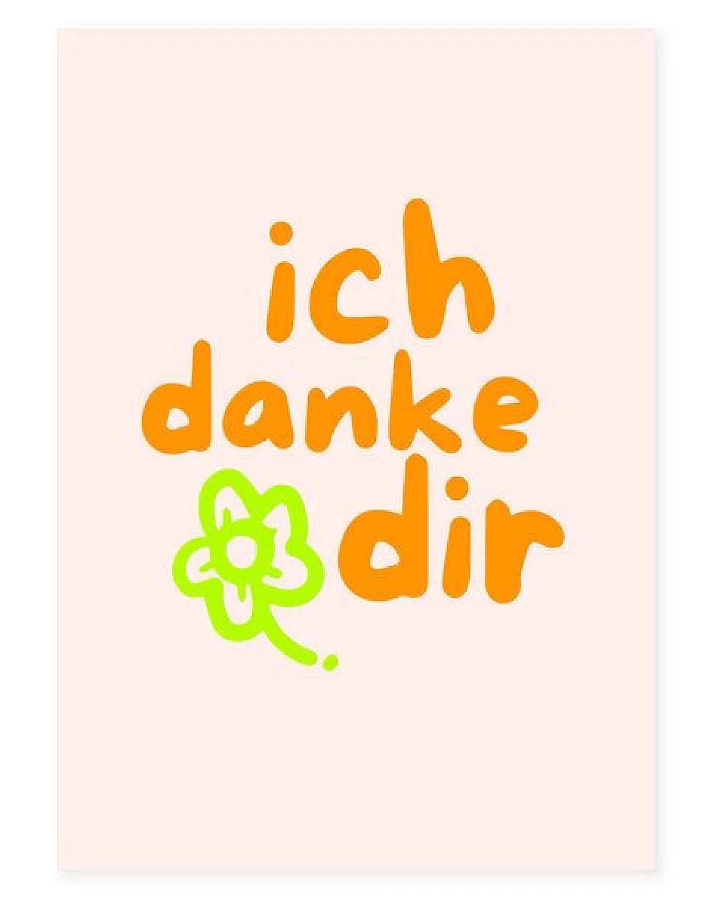 Bow & Hummingbird Postkarte "ich danke dir" aus Recyclingpapier – Ansicht 3