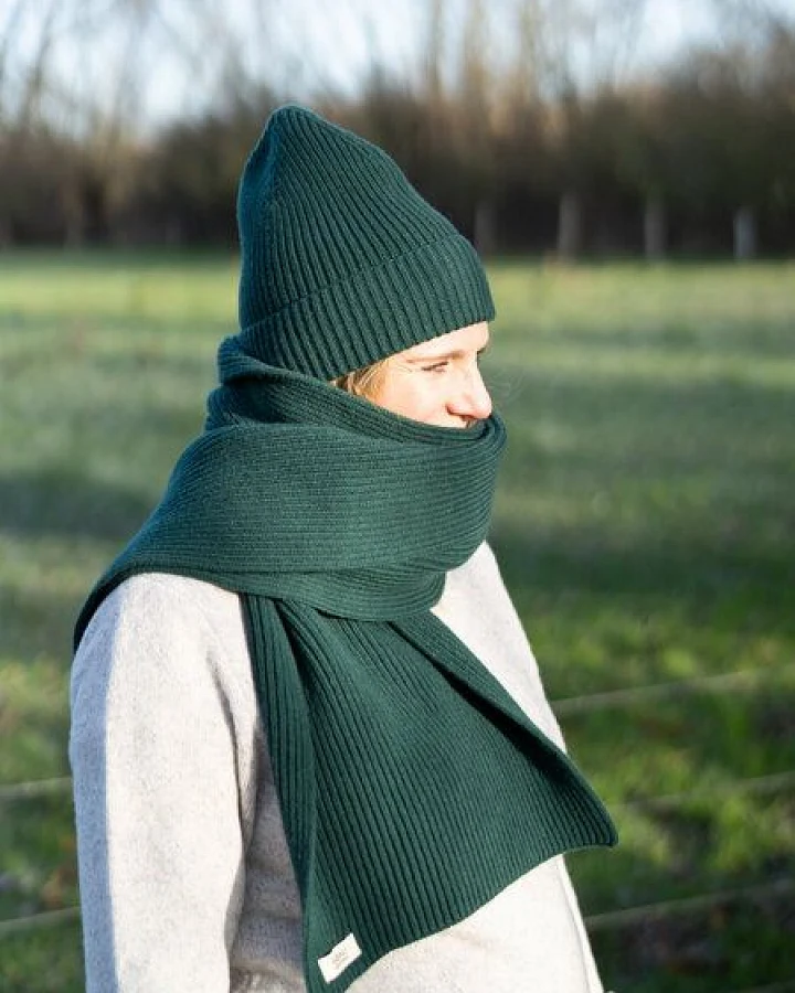 FUXBAU Merino Schal extra lang