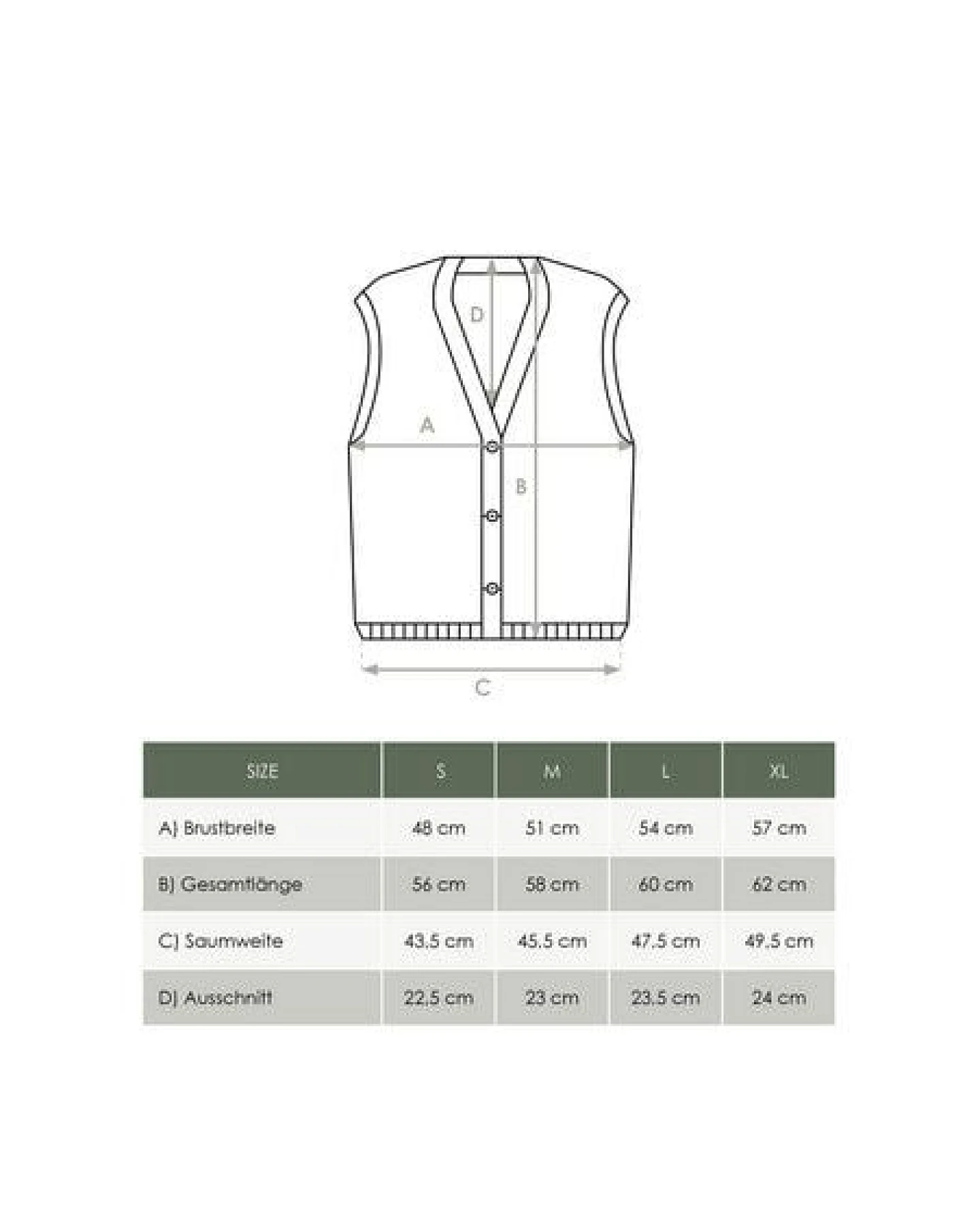 FUXBAU Frauen Merino Strickweste – Ansicht 4