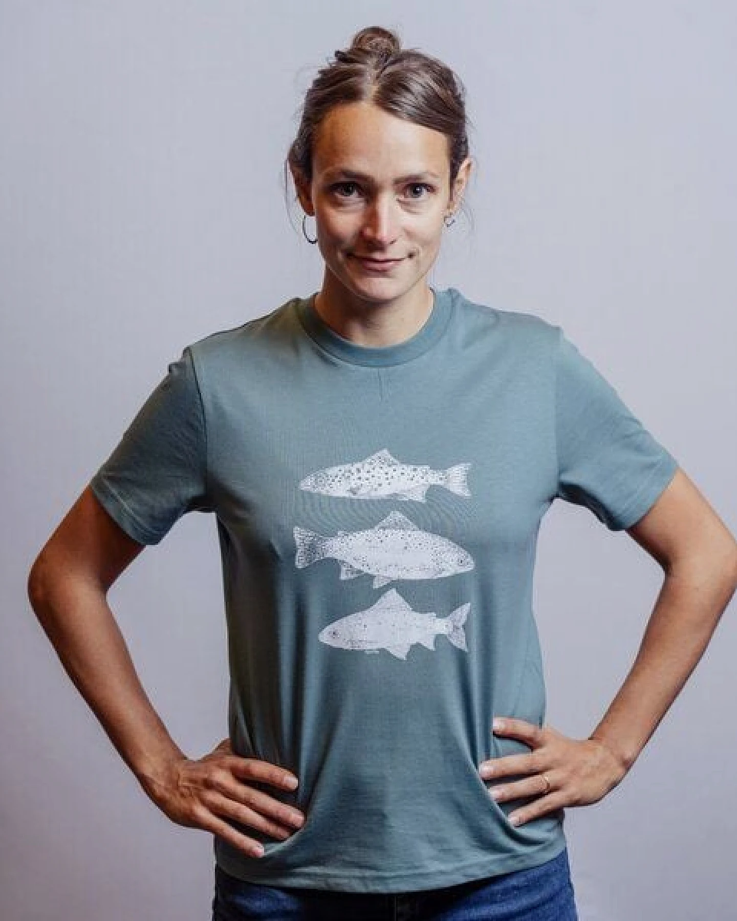 NanMa Bio-Baumwoll-Shirt Fische – Ansicht 3