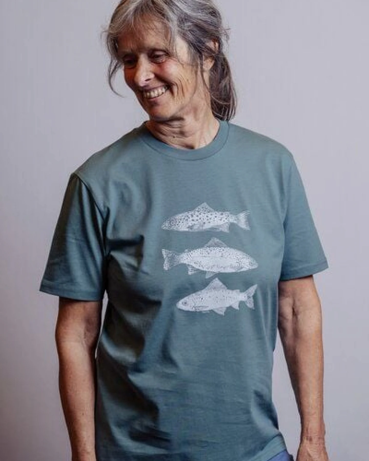 NanMa Bio-Baumwoll-Shirt Fische – Ansicht 3