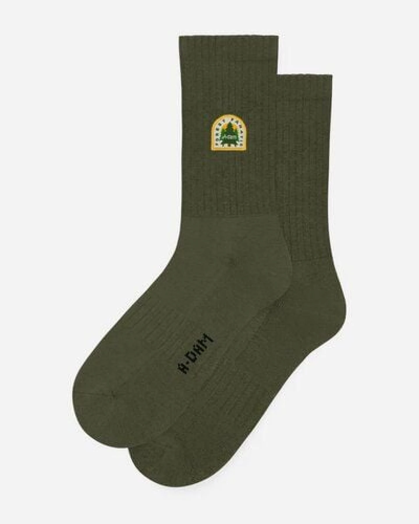 A-Dam Dunkelgrüne Socken Forest Fanatic – Ansicht 3