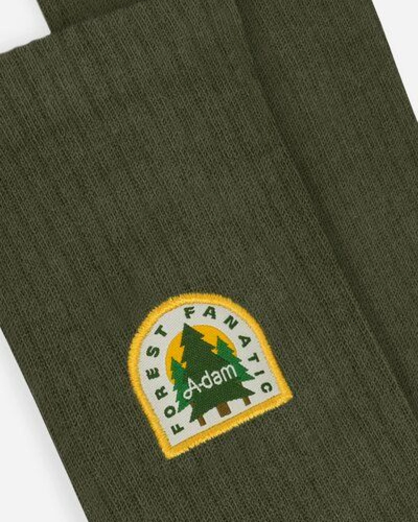A-Dam Dunkelgrüne Socken Forest Fanatic – Ansicht 4