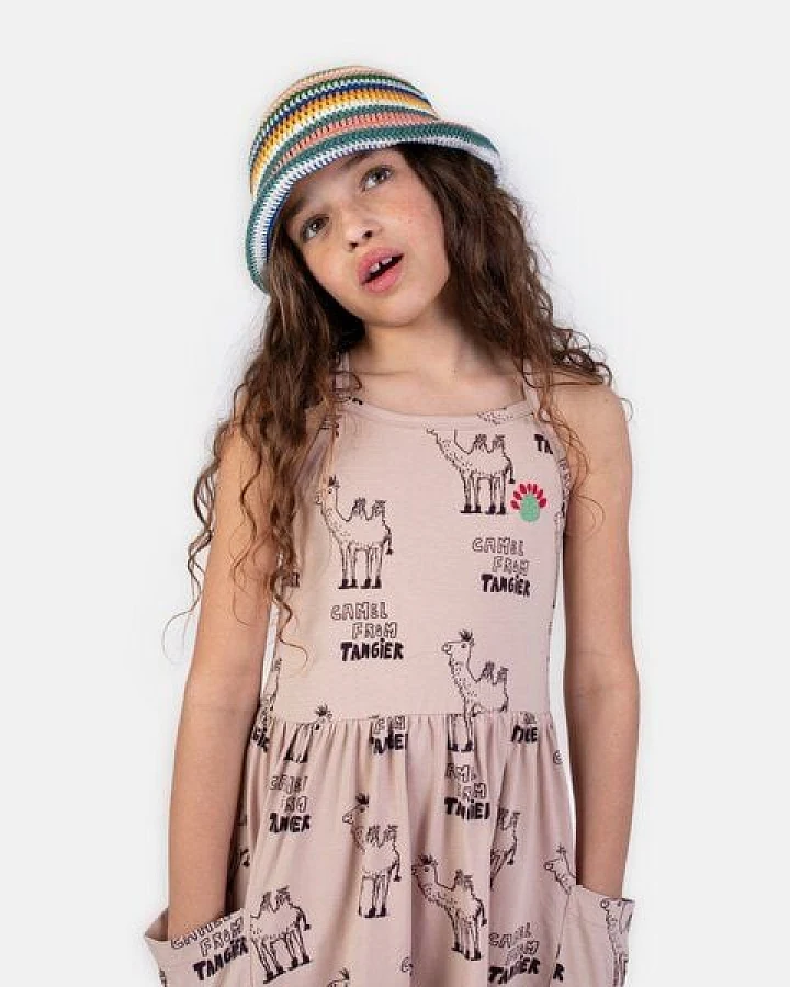 NAADA KLEID CAMEL FROM TANGIER