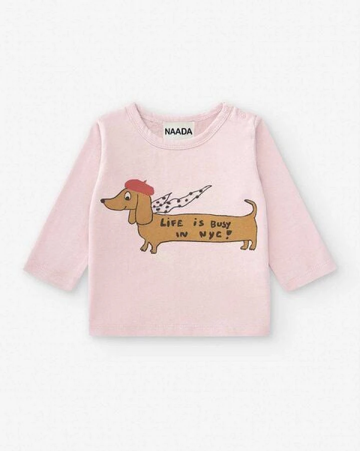 NAADA BABY-T-SHIRT LIFE IS BUSY IN NYC