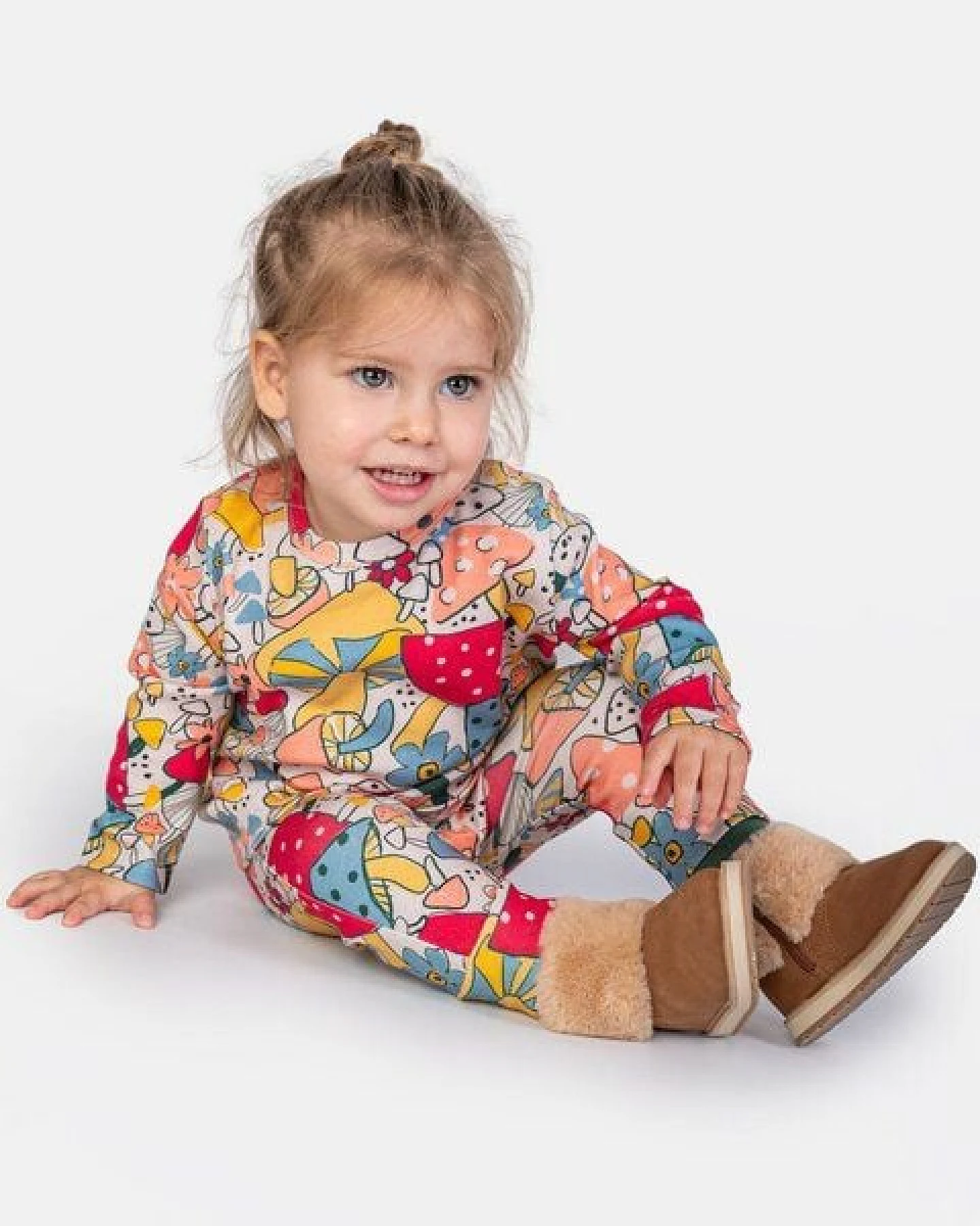 NAADA BABY T-SHIRT FLYING MUSHROOMS – Ansicht 4
