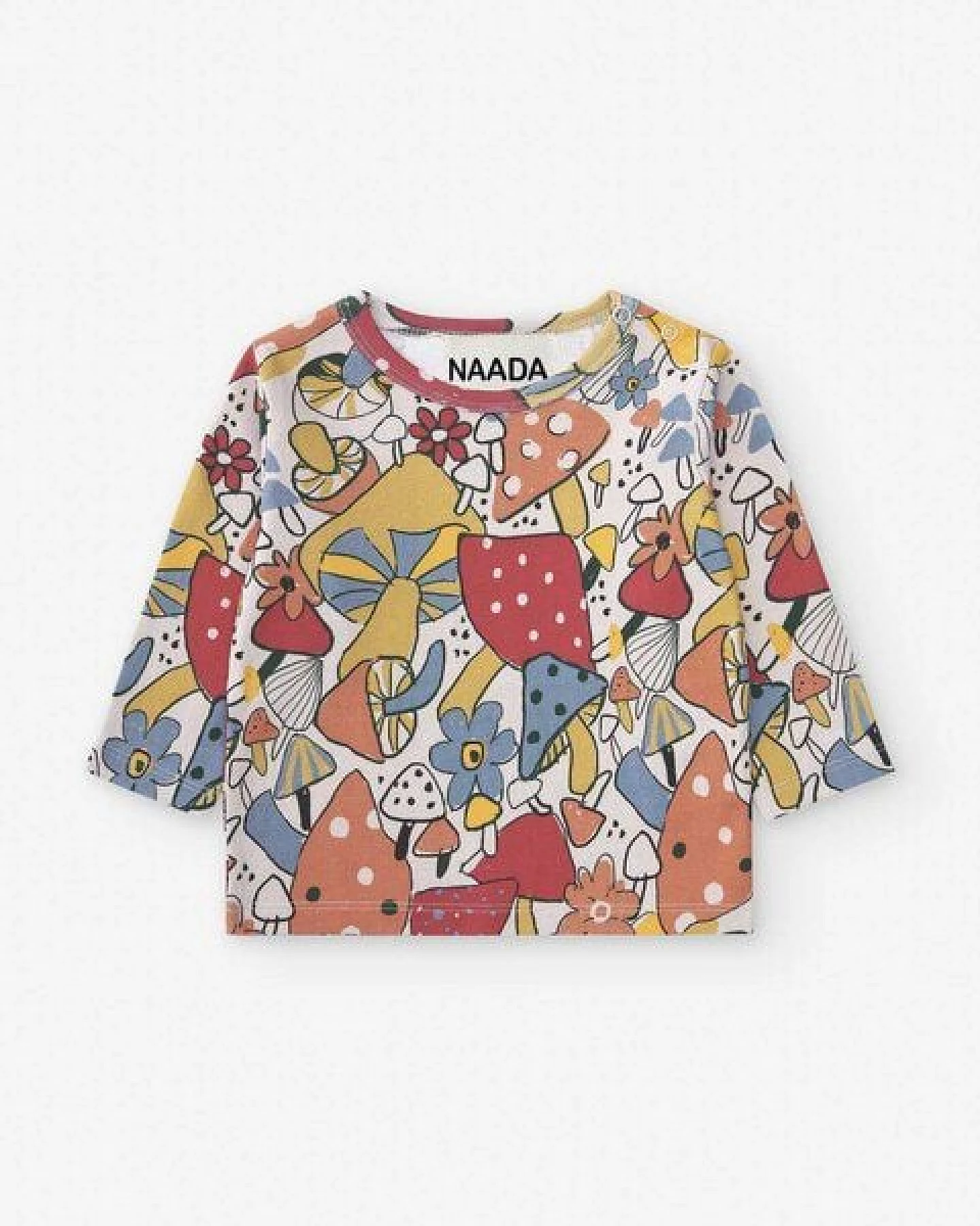 NAADA BABY T-SHIRT FLYING MUSHROOMS – Ansicht 2