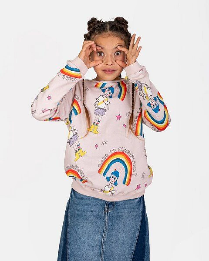 NAADA SWEATSHIRT POPPY