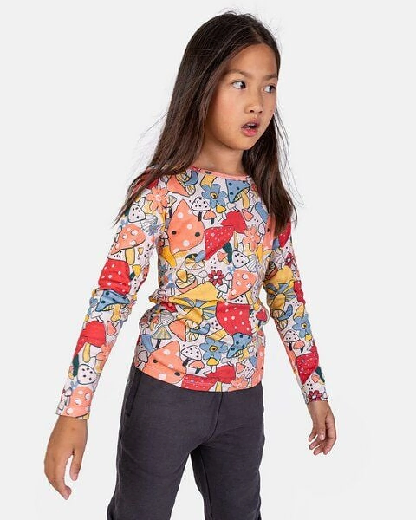 NAADA T-SHIRT FLYING MUSHROOMS – Ansicht 4