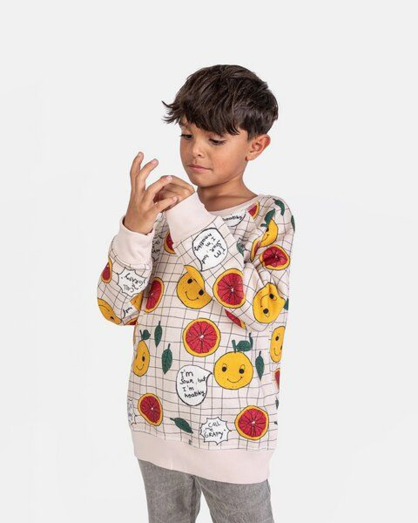 NAADA SWEATSHIRT GRAPY – Ansicht 3