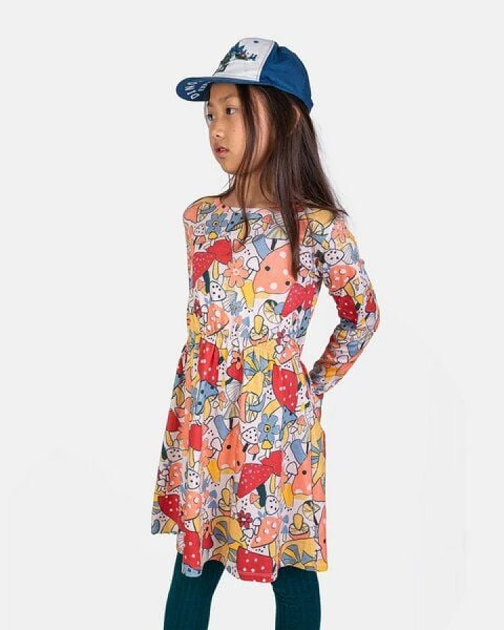 NAADA KLEID FLYING MUSHROOMS