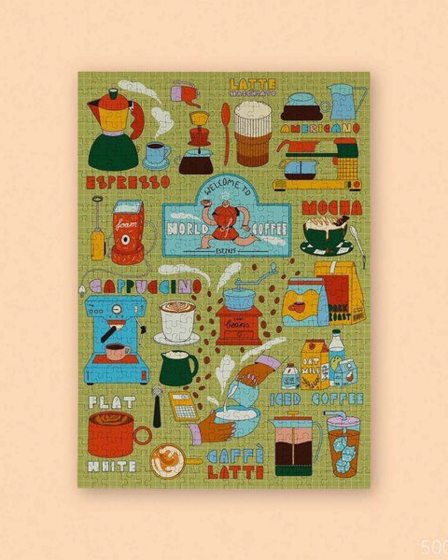 Willa Wunst Kaffee Puzzle – Ansicht 3