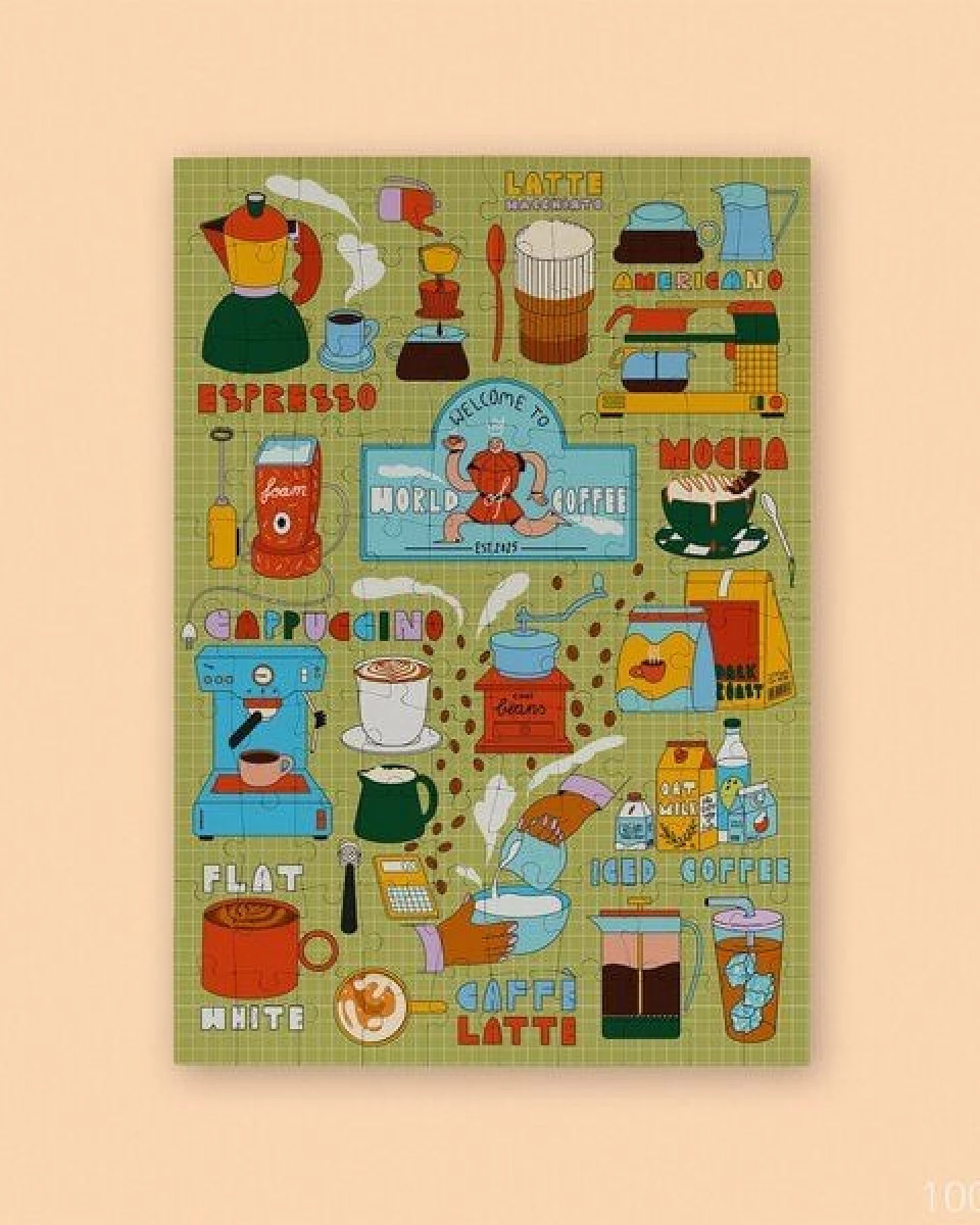 Willa Wunst Kaffee Puzzle – Ansicht 4