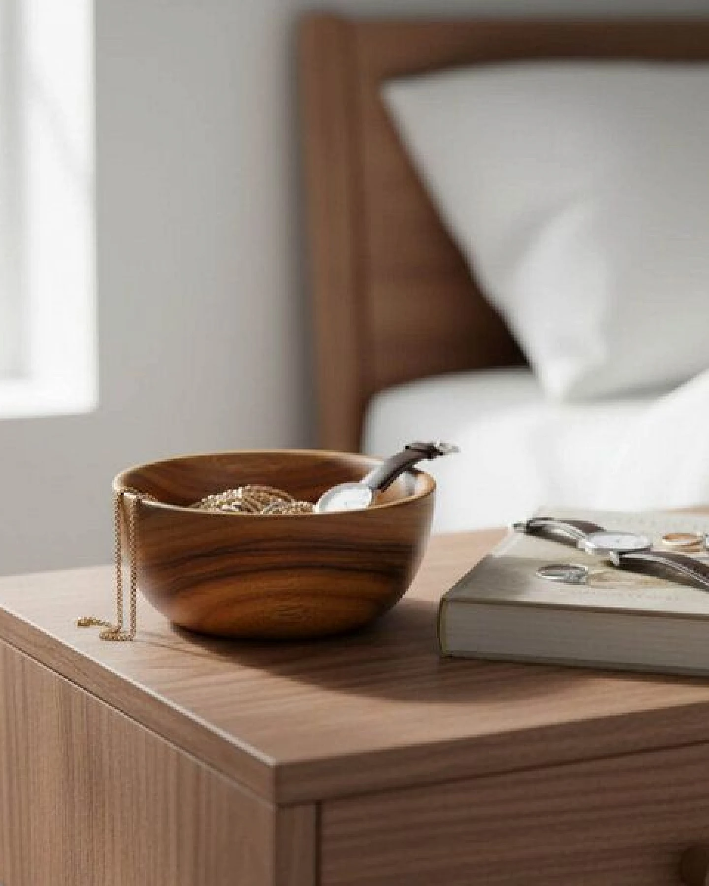 NATUREHOME Schüssel Nussbaum ca. 12 bis 30 cm – Ansicht 3