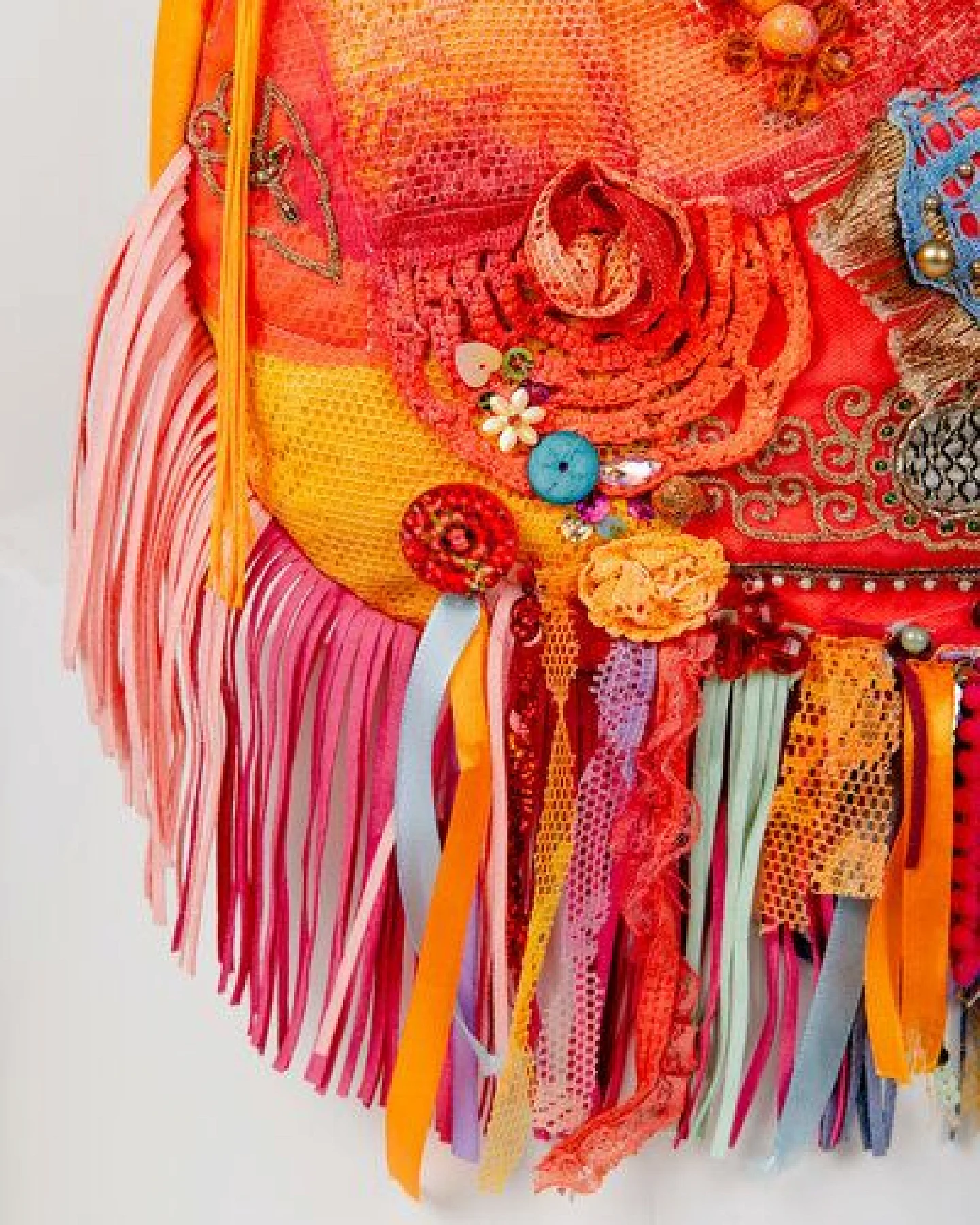 Sophia Pirrera Boho-Tasche "Aurora" (Variante gelber Gurt) – Ansicht 4