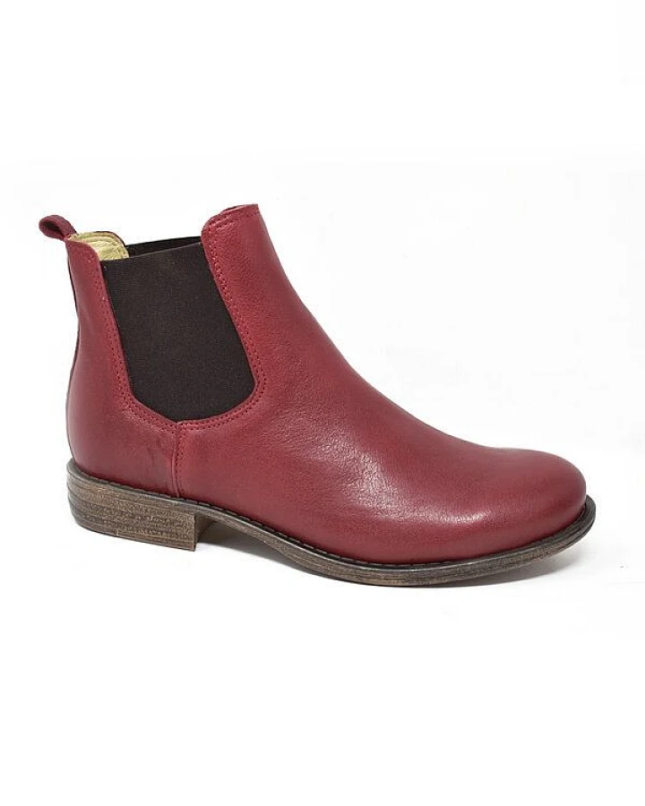 Claudio Nero Chelsea Boots Uma rot