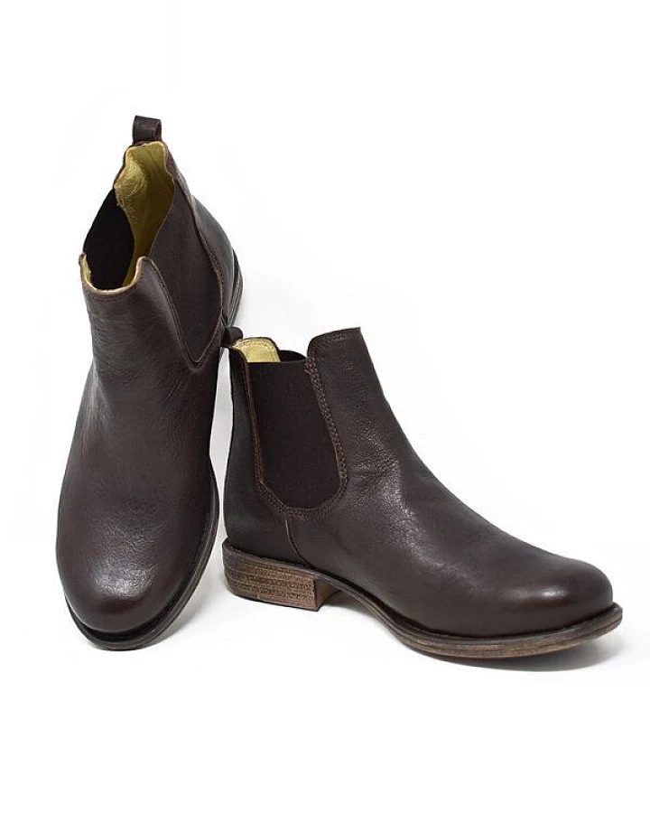 Claudio Nero Chelsea Boots Uma braun