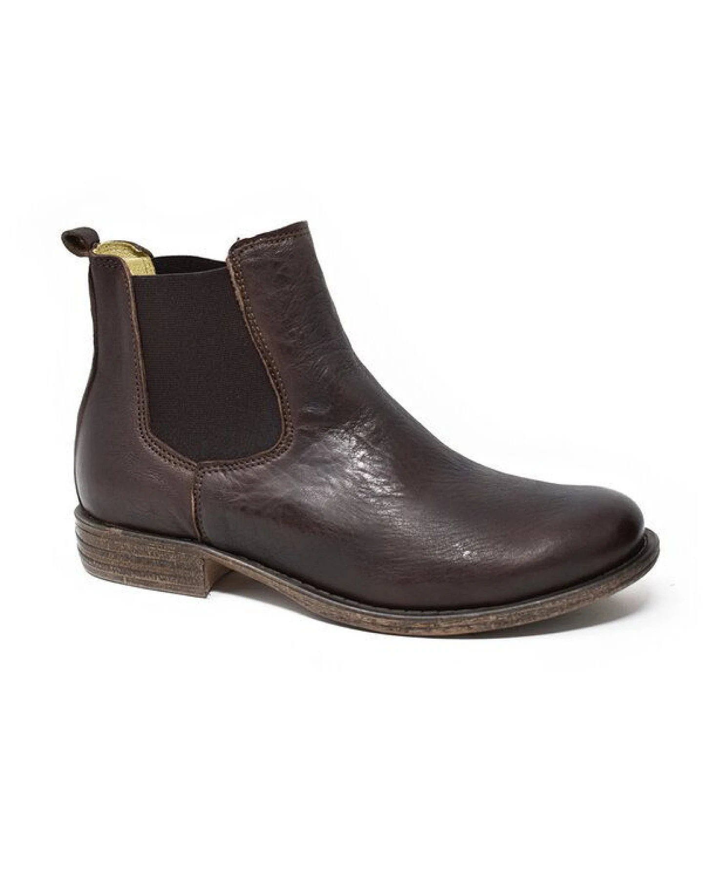 Claudio Nero Chelsea Boots Uma braun – Ansicht 3