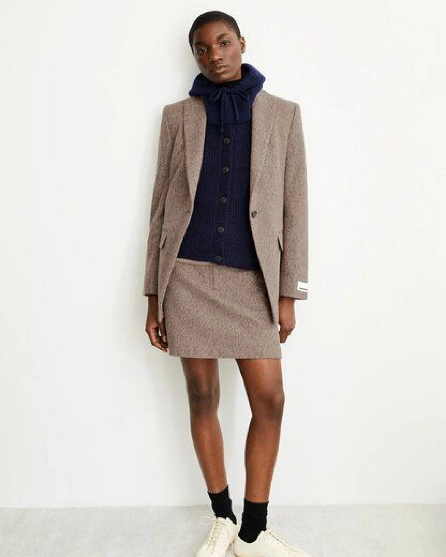 Armedangels - Webrock Hannaahla Tweed – Ansicht 3