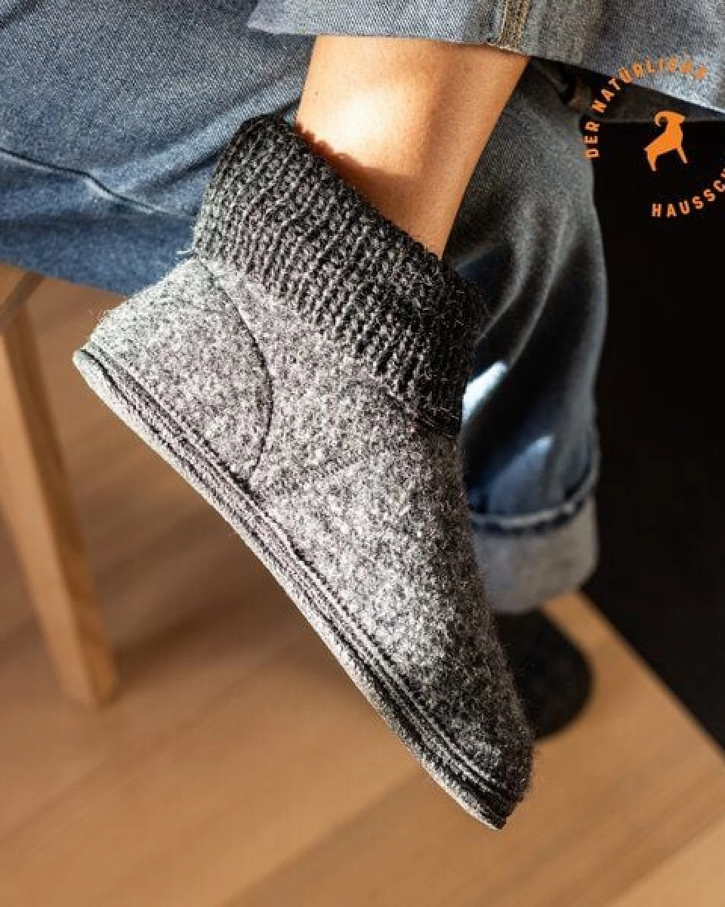 Gottstein Hüttenschuhe Wool Venture High – Ansicht 4