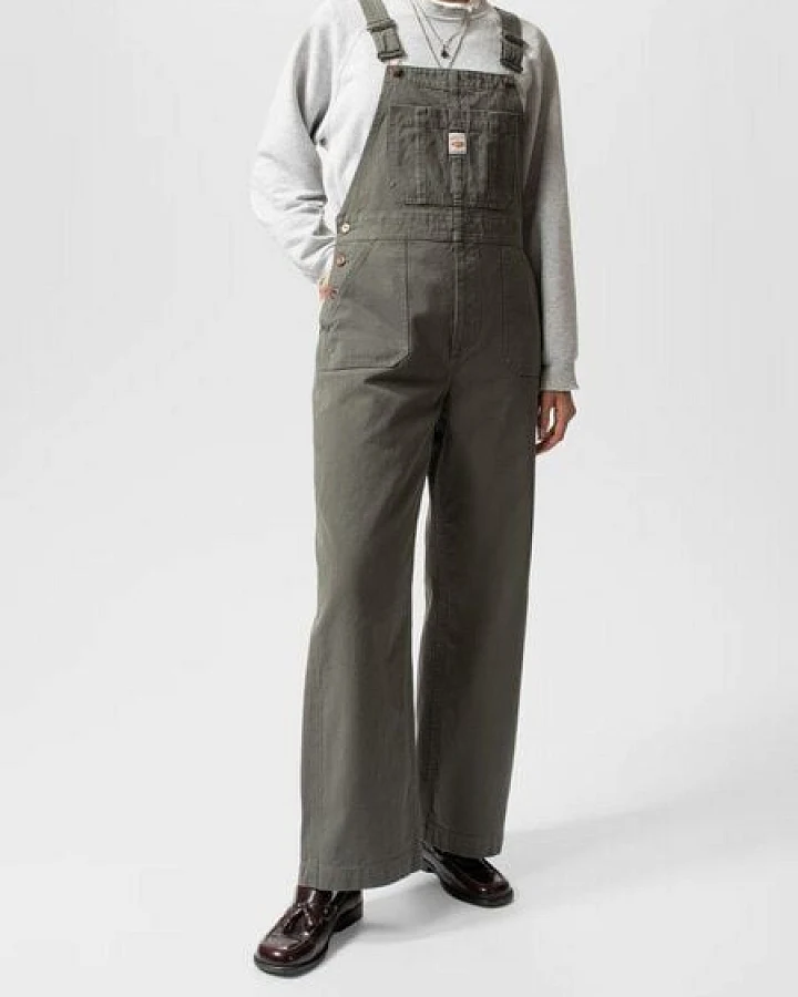 Nudie Jeans - Latzhose Klara Duck Canvas