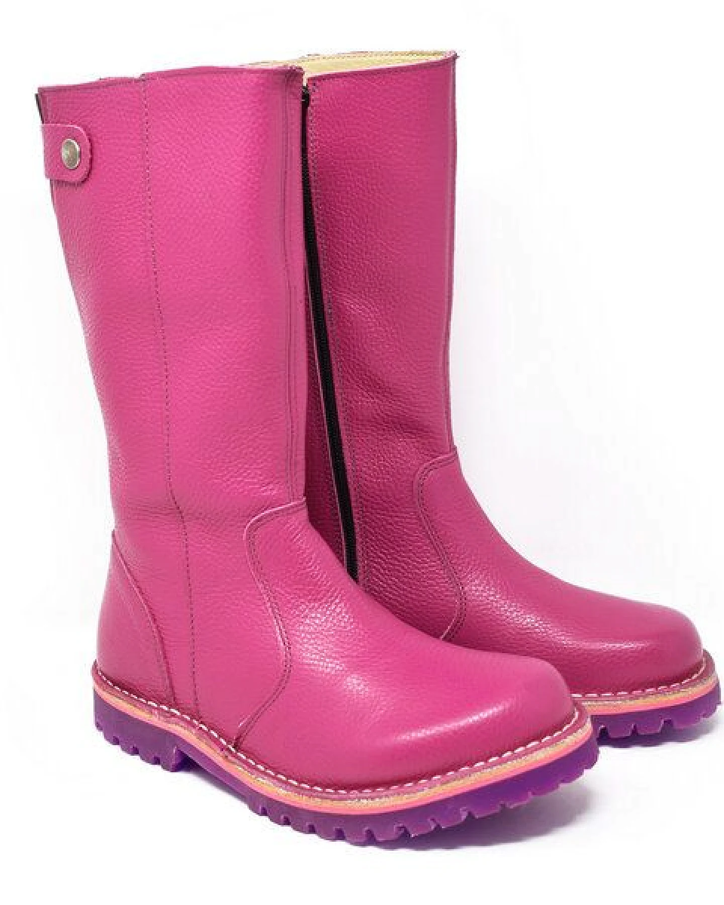 Grünbein Shoes Stiefel Charlotte Naturform fuchsia – Ansicht 2