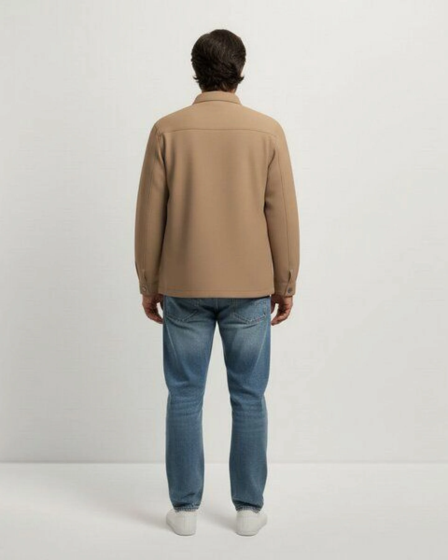 YTWOO Basic Herren-Workerjacke aus nachhaltiger Baumwolle – Ansicht 3