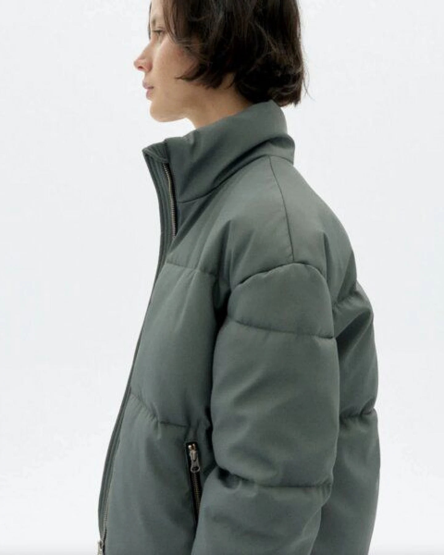 thinking mu Khaki Gemma Jacket – Ansicht 3