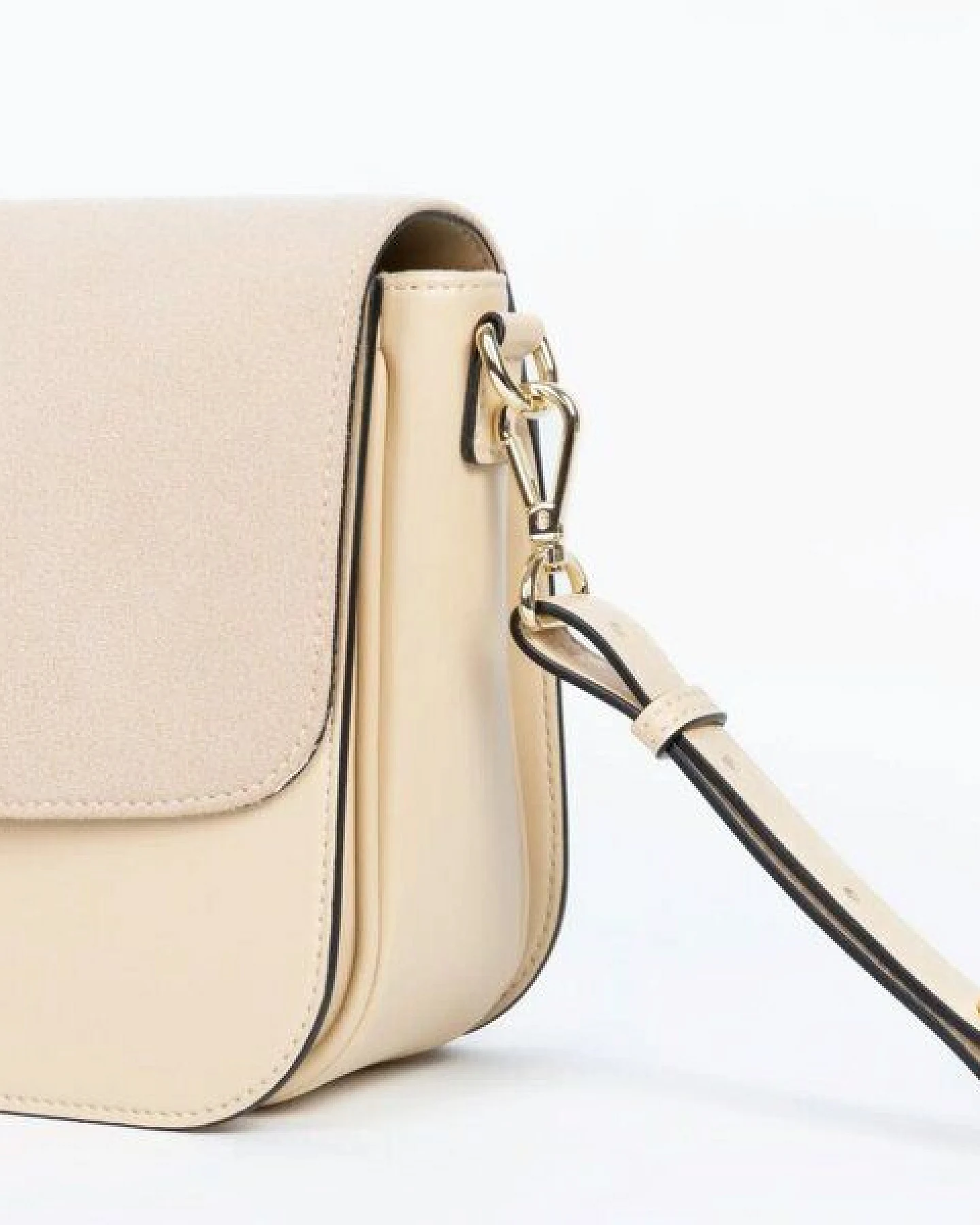Ashoka Paris Brigitte Oxymore Tasche aus Bambus Sand – Ansicht 2