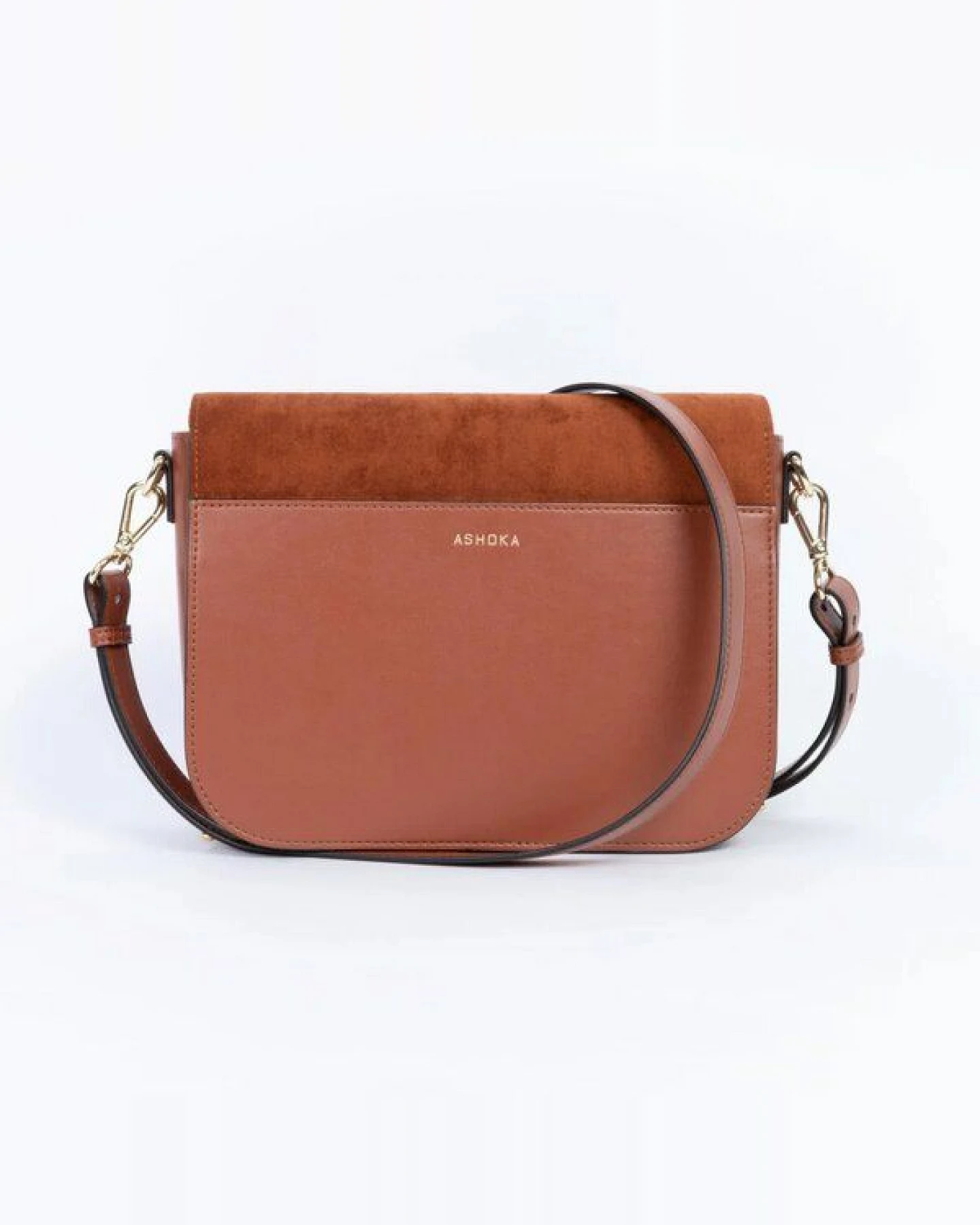 Ashoka Paris Brigitte Oxymore Uppeal Kamelbraune Tasche – Ansicht 4