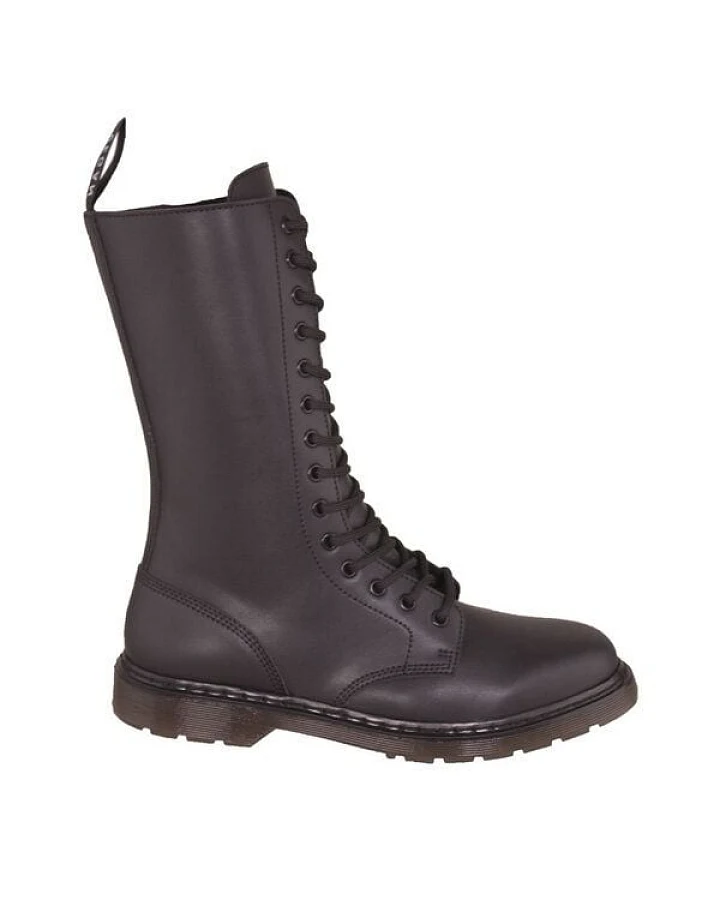 Shoezuu Vegan Vegane Shoezuu 14 Loch Zip Boots schwarz
