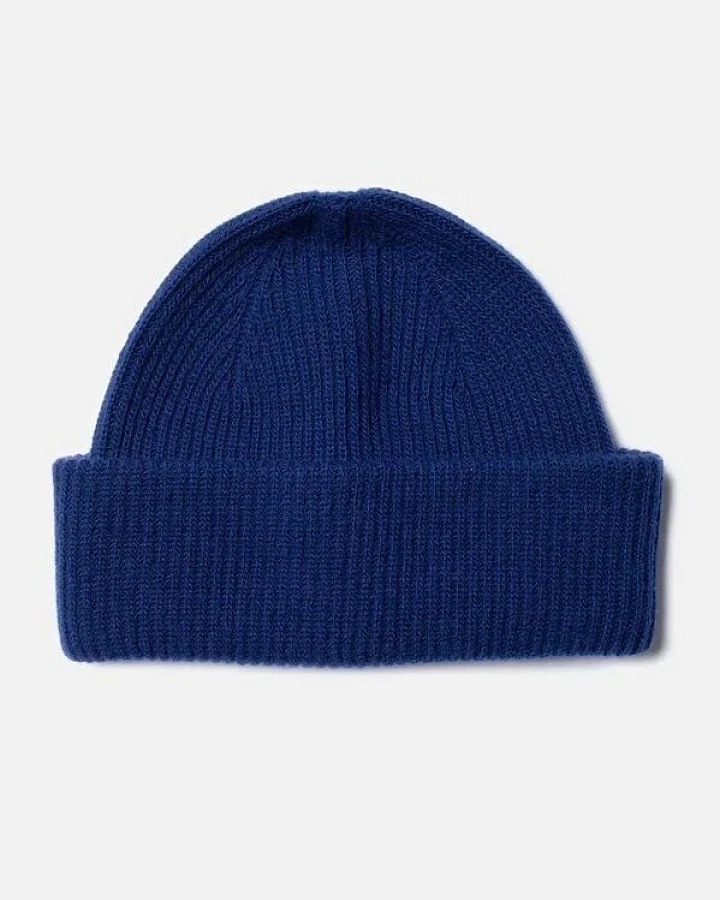 Nudie Jeans Mütze aus Wolle - Royal Blue