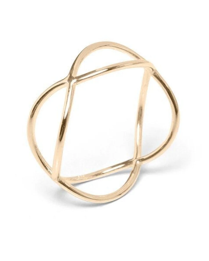 Jonathan Radetz Jewellery Ring TIMESTWO, Gold 585, 14 Karat, Größe 50 - 56, Handmade in Germany, JRJ