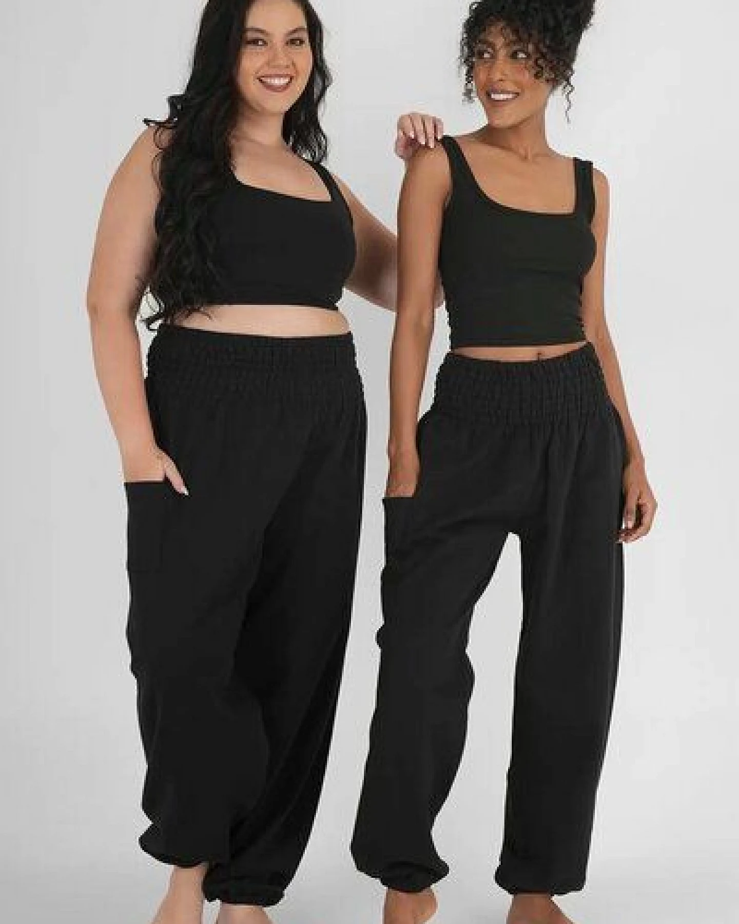 paigh Sweatpants Straight Leg Plus Size – Ansicht 3