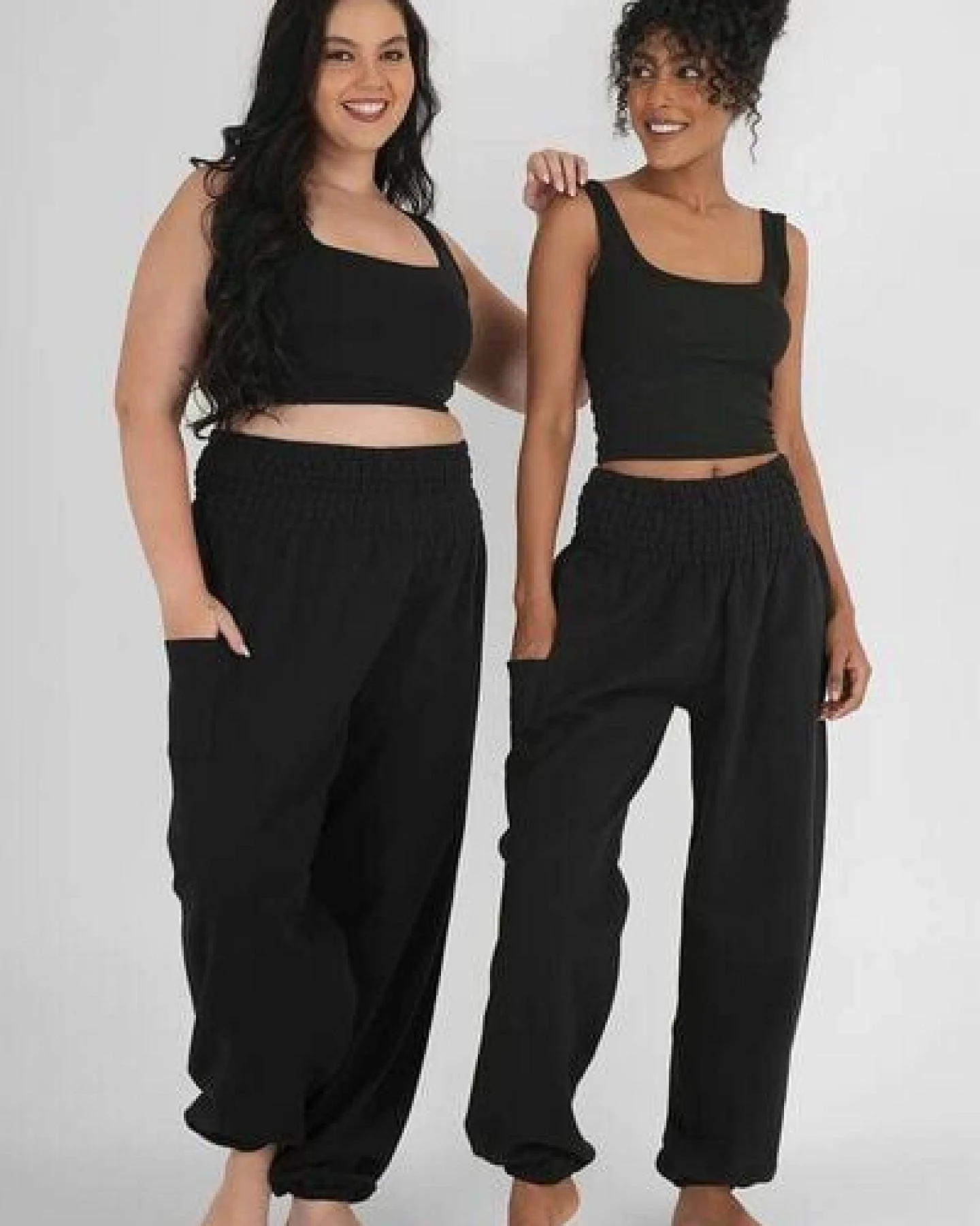 paigh Sweatpants Straight Leg Plus Size – Ansicht 3