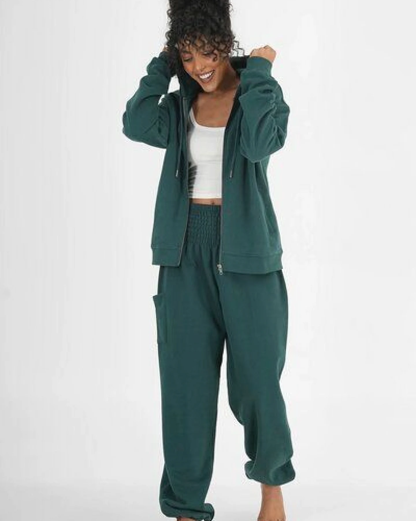 paigh Zip Hoodie Unicolor – Ansicht 4