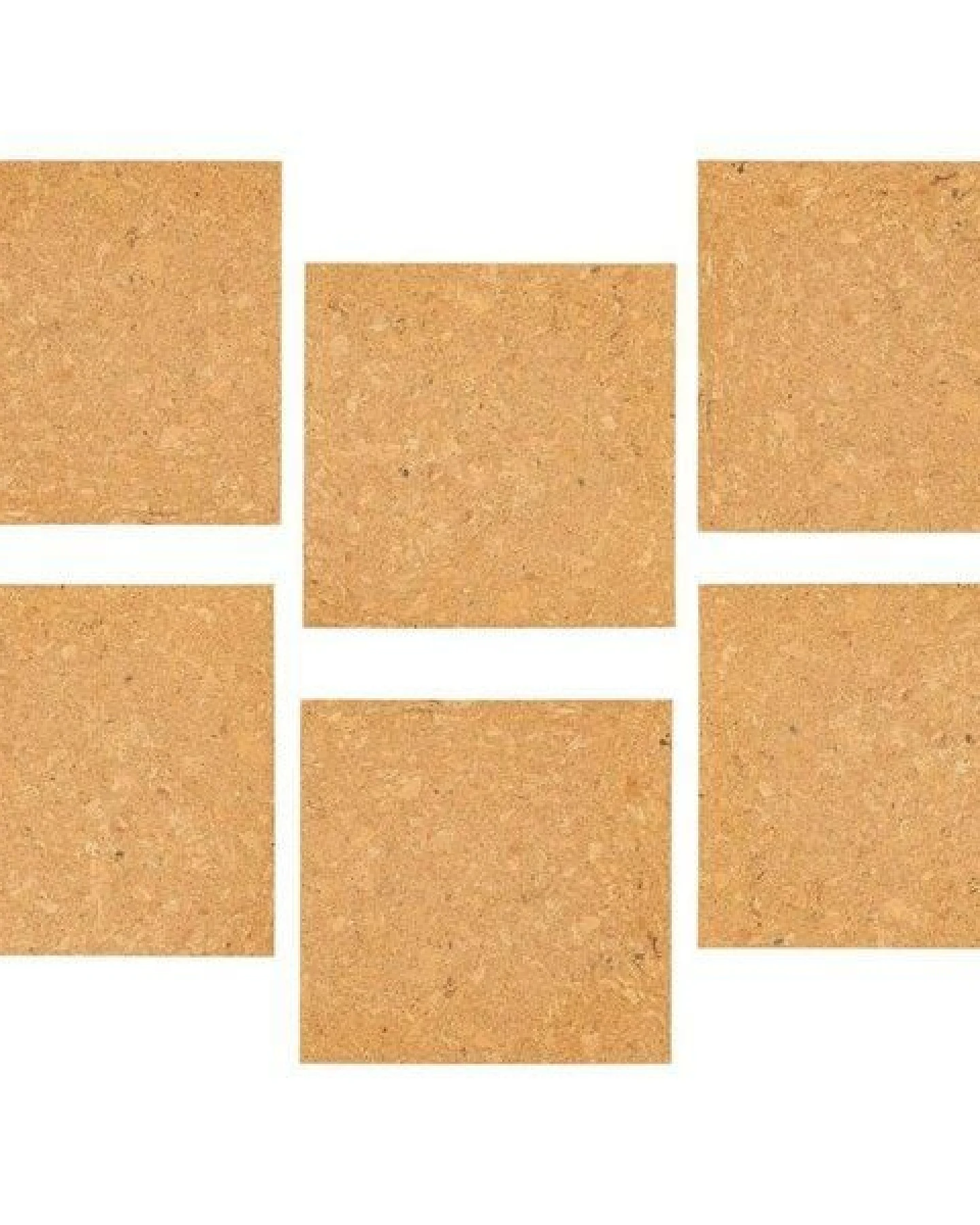 Kork-Deko 6er-Pack selbstklebende Korkplatten 30×30 cm für Pinnwände & Deko – Ansicht 3