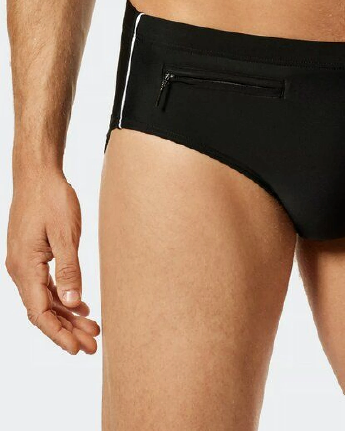 Schiesser Badehose mit Reißverschluss-Tasche – Ansicht 2