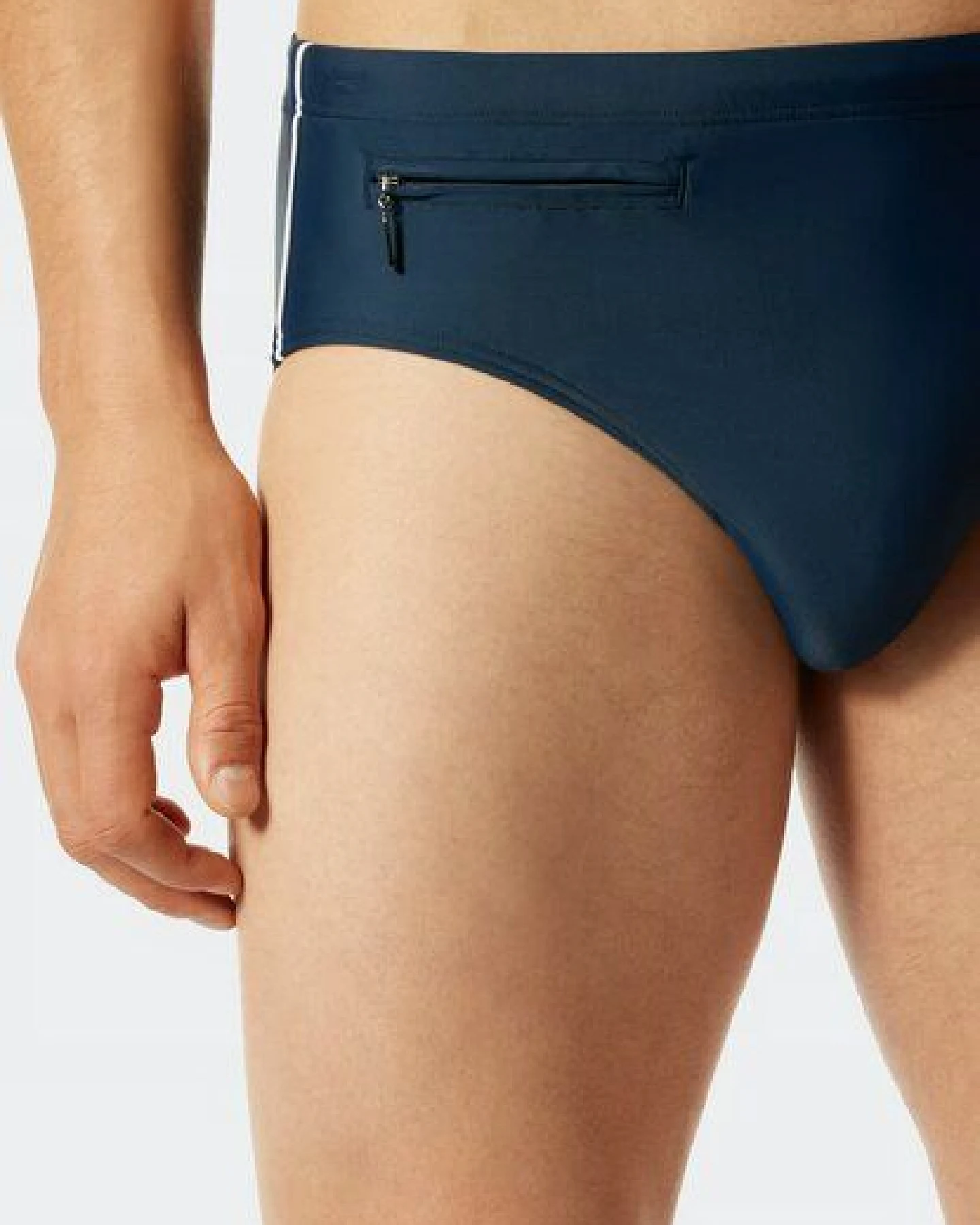 Schiesser Badehose mit Reißverschluss-Tasche – Ansicht 3
