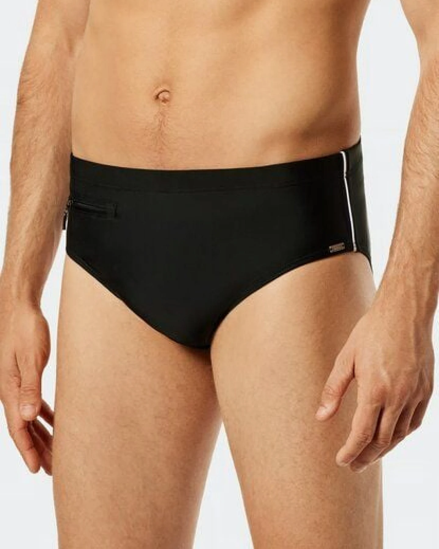 Schiesser Badehose mit Reißverschluss-Tasche – Ansicht 3