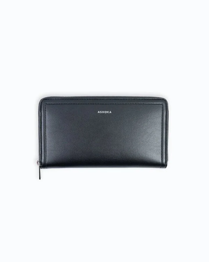 Ashoka Paris Companion Couture Geldbörse Schwarze Uppeal
