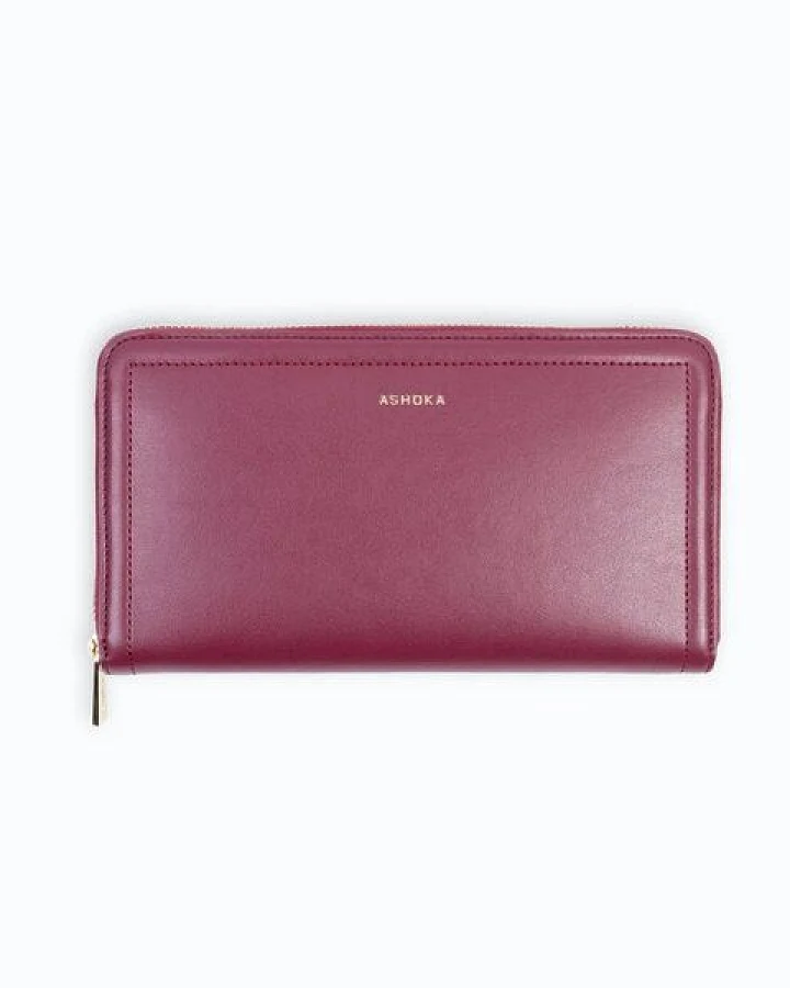 Ashoka Paris Companion Couture Geldbörse Bordeaux Uppeal