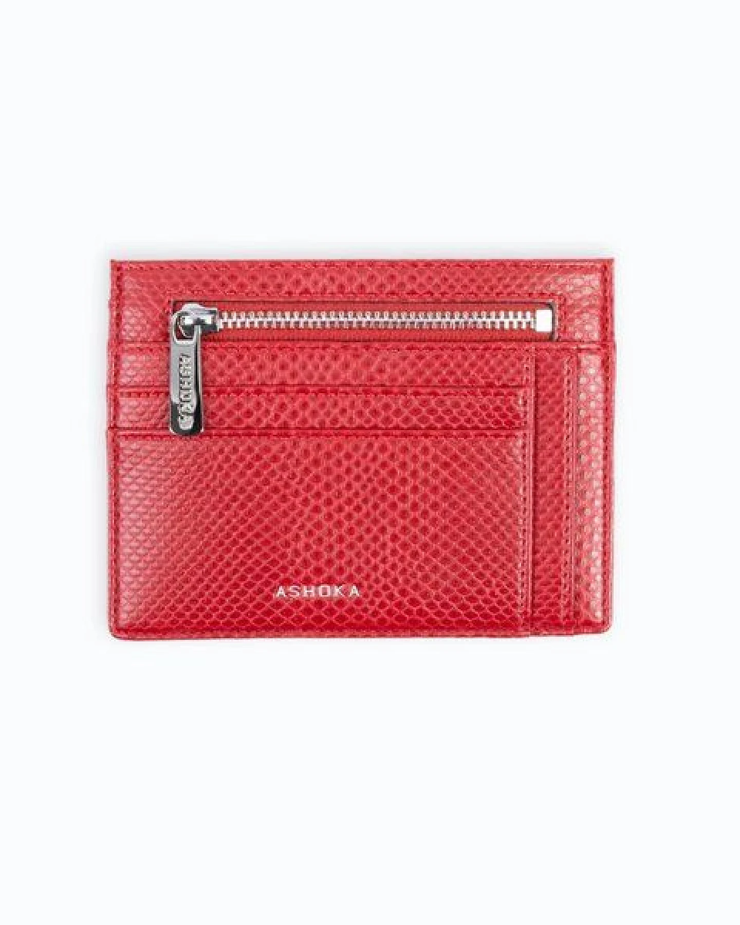 Ashoka Paris Rot Eidechse Zip-Kartenhalter Uppeal – Ansicht 2