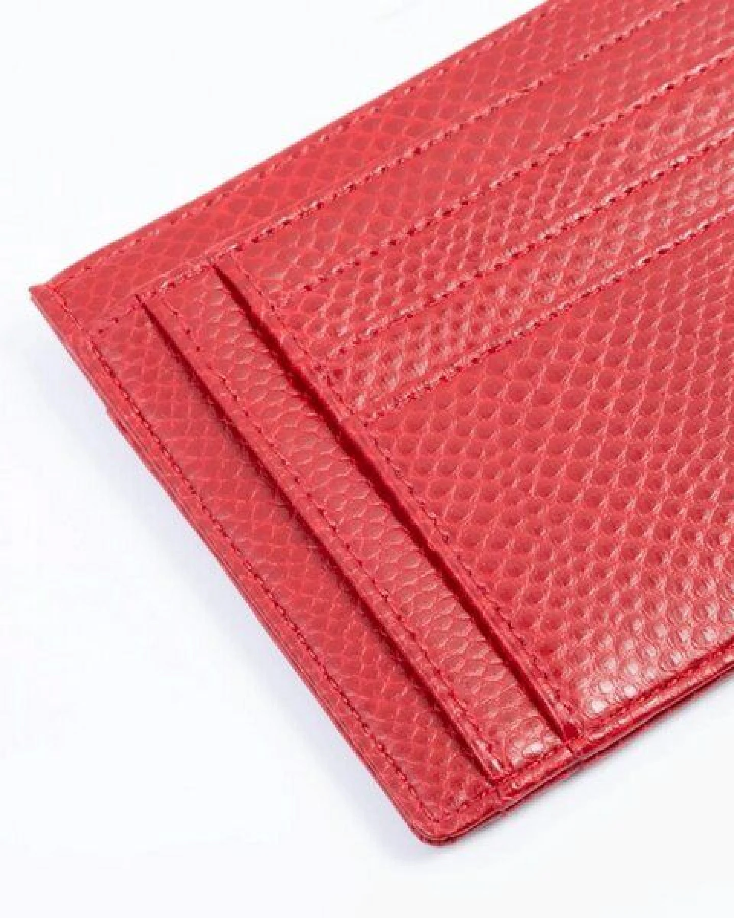 Ashoka Paris Rot Eidechse Zip-Kartenhalter Uppeal – Ansicht 4