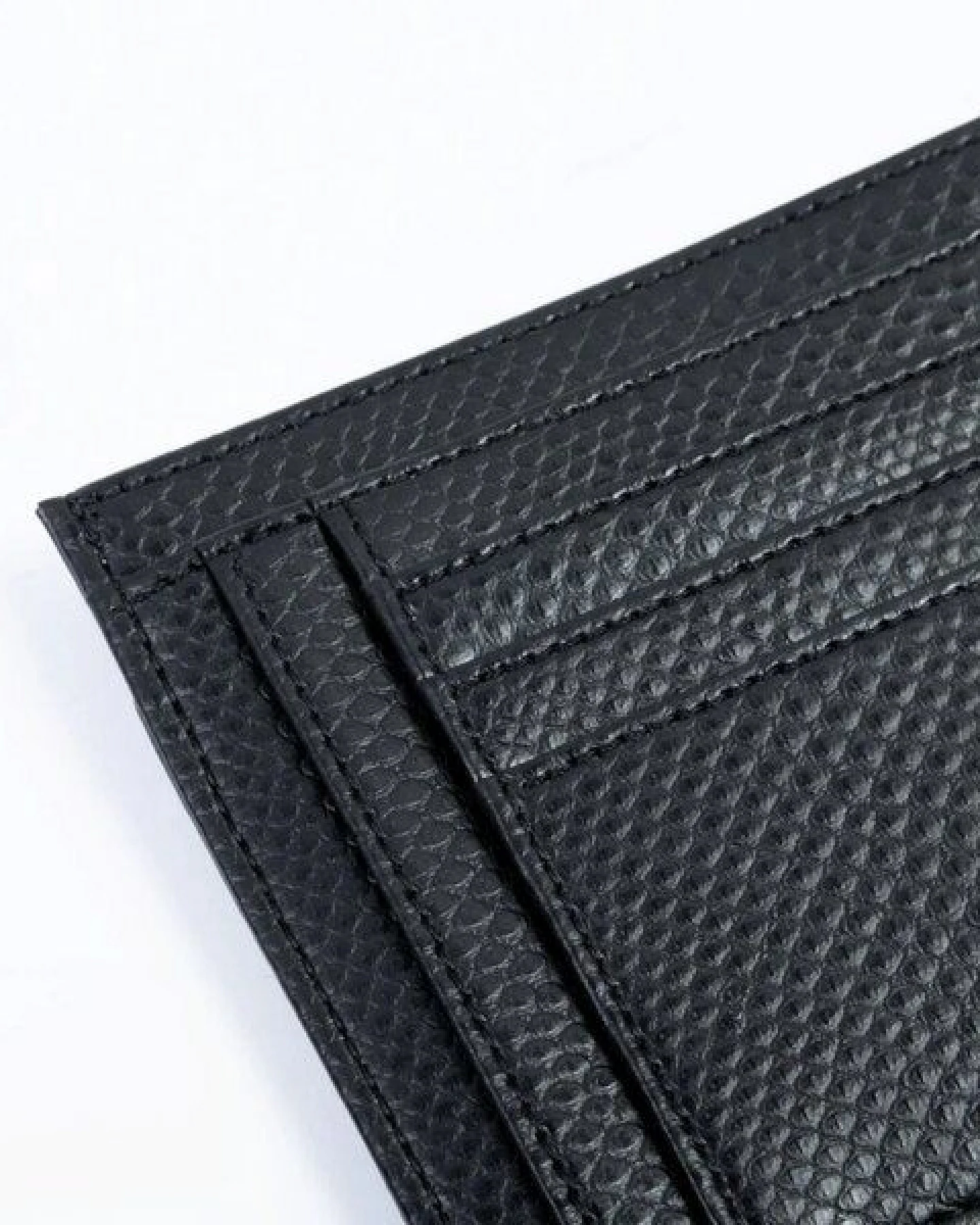 Ashoka Paris Schwarz Eidechse Zip-Kartenhalter Uppeal – Ansicht 4