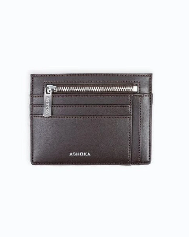 Ashoka Paris Braune Zip-Kartenhalter Uppeal