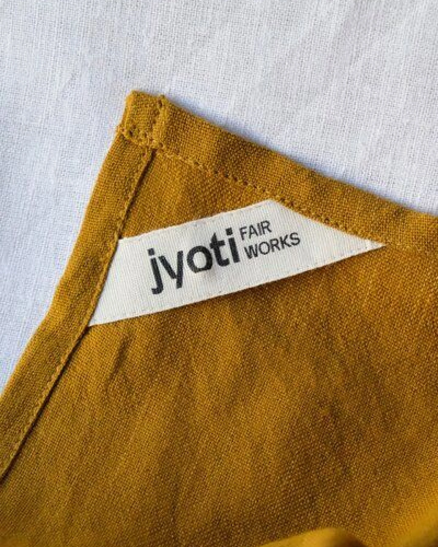 Jyoti - Fair Works Baumwoll Bandana Dupatti – Ansicht 3
